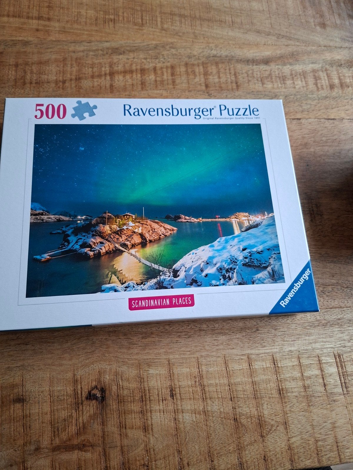 Legpuzzel Scandinavië 500 stukjes - Zo goed als nieuw, Ophalen, 500 t/m 1500 stukjes, Nieuw, Legpuzzel