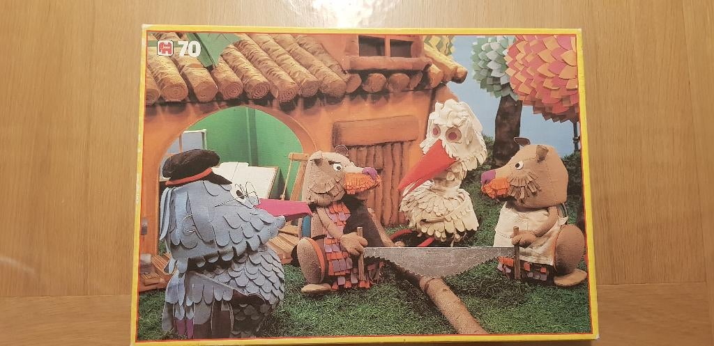 Fabeltjeskrant puzzel, Ophalen of Verzenden, Meer dan 50 stukjes, Gebruikt, 2 tot 4 jaar