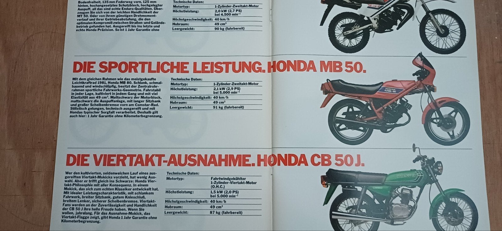 Honda MT50 / MB50 / CB50J / CY50 / MTX80 / MT80 / MB80 /...., Fietsen en Brommers, Ophalen of Verzenden, Nieuw