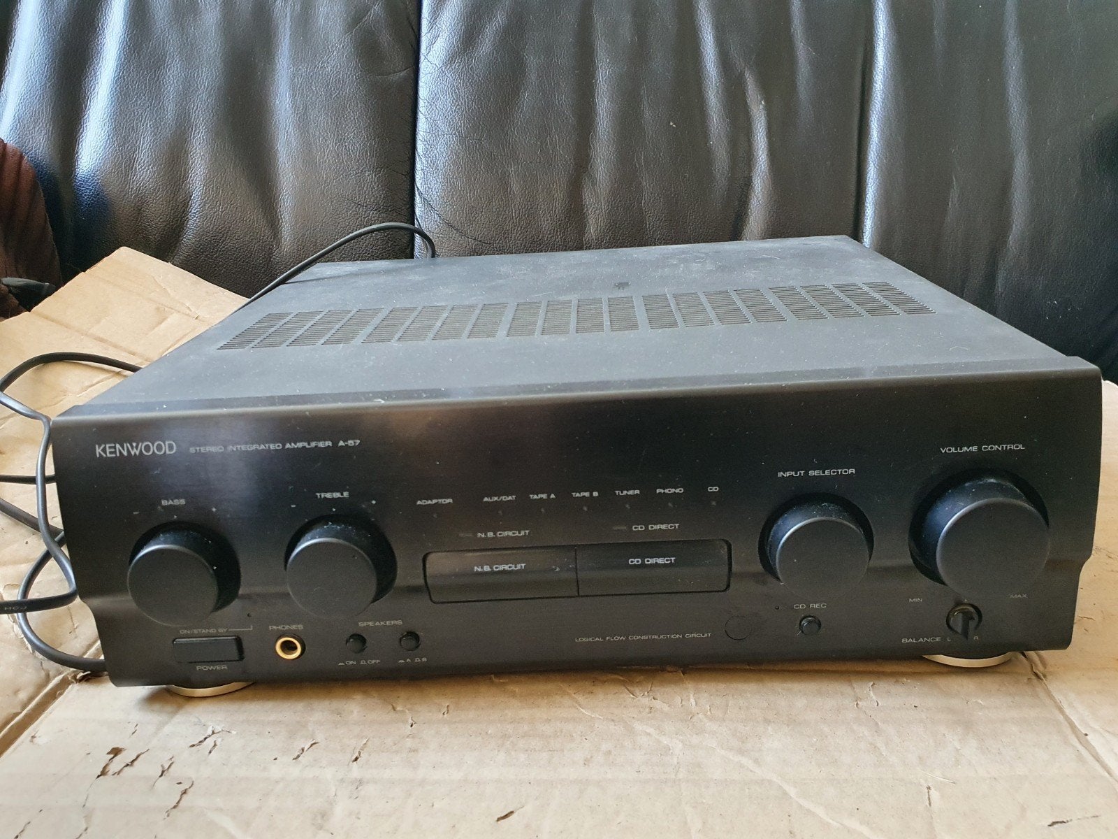 Kenwood A-57 stereo integratiedebat amplifier, Ophalen of Verzenden, Overige merken