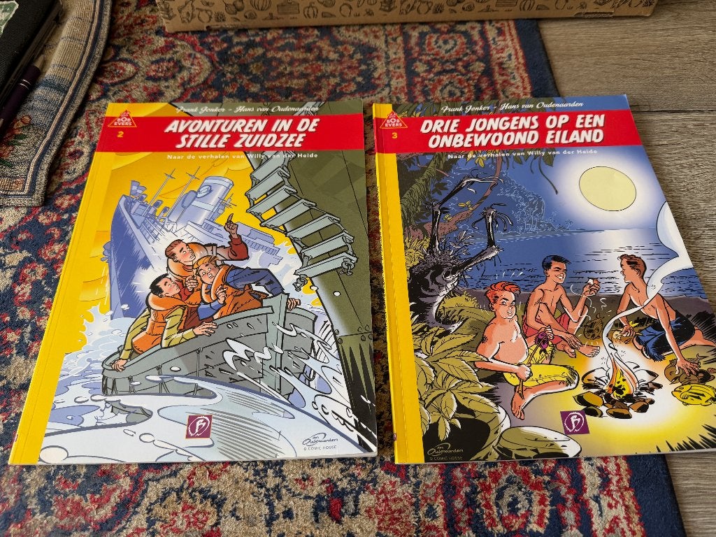 Bob Evers. Deel 2 en 3. Frank Jonker- Hans van Oudenaarden., Nieuw, Ophalen of Verzenden, Frank Jonker- Hans van Oudenaarden.