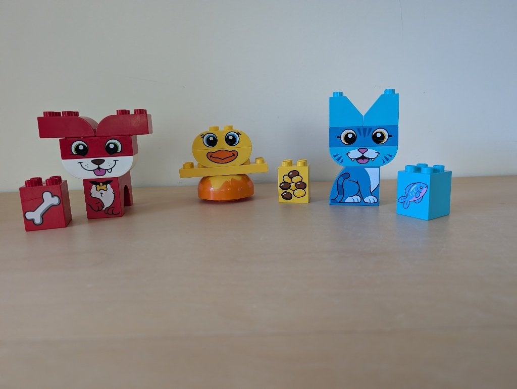 Duplo Mijn eerste puzzeldieren (10858), Ophalen, Zo goed als nieuw, Compleet, Duplo