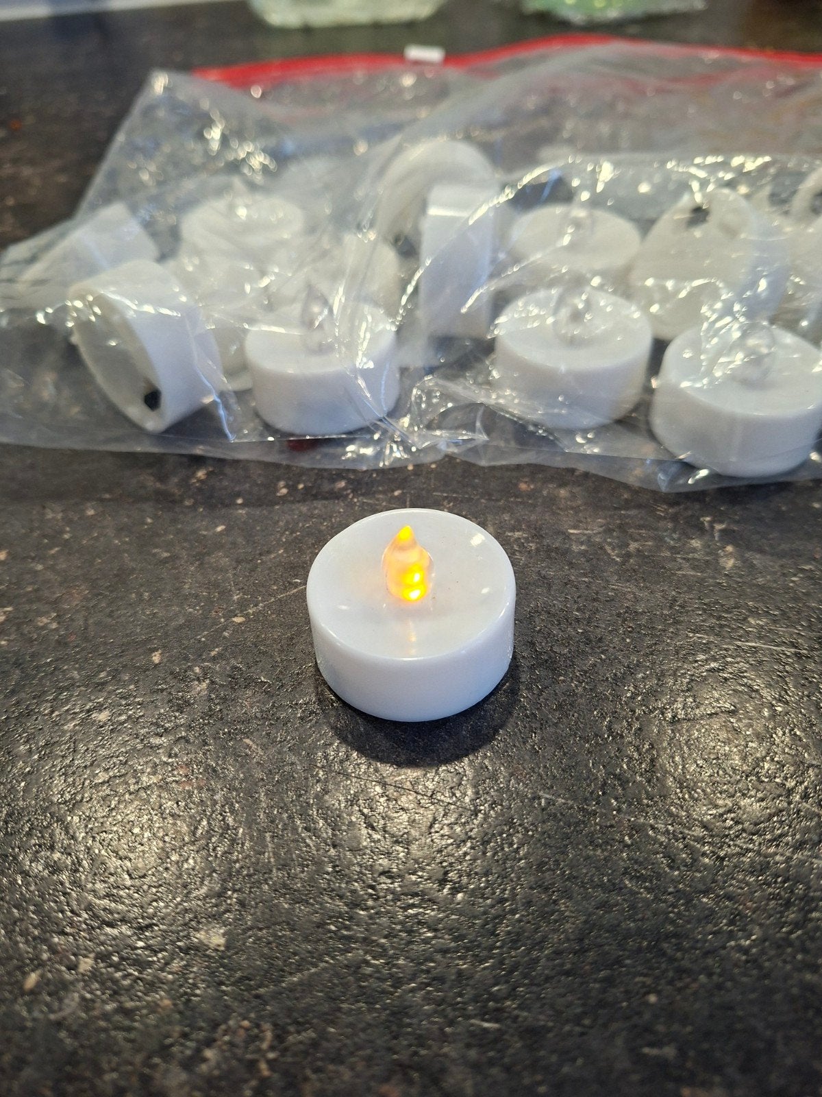 LED waxinelichtjes (set van 17 ), Nieuw, Kunststof, Ophalen of Verzenden, Modern
