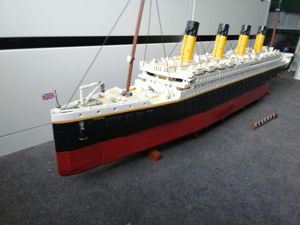 Titanic replica bouwset, Ophalen of Verzenden, Zo goed als nieuw