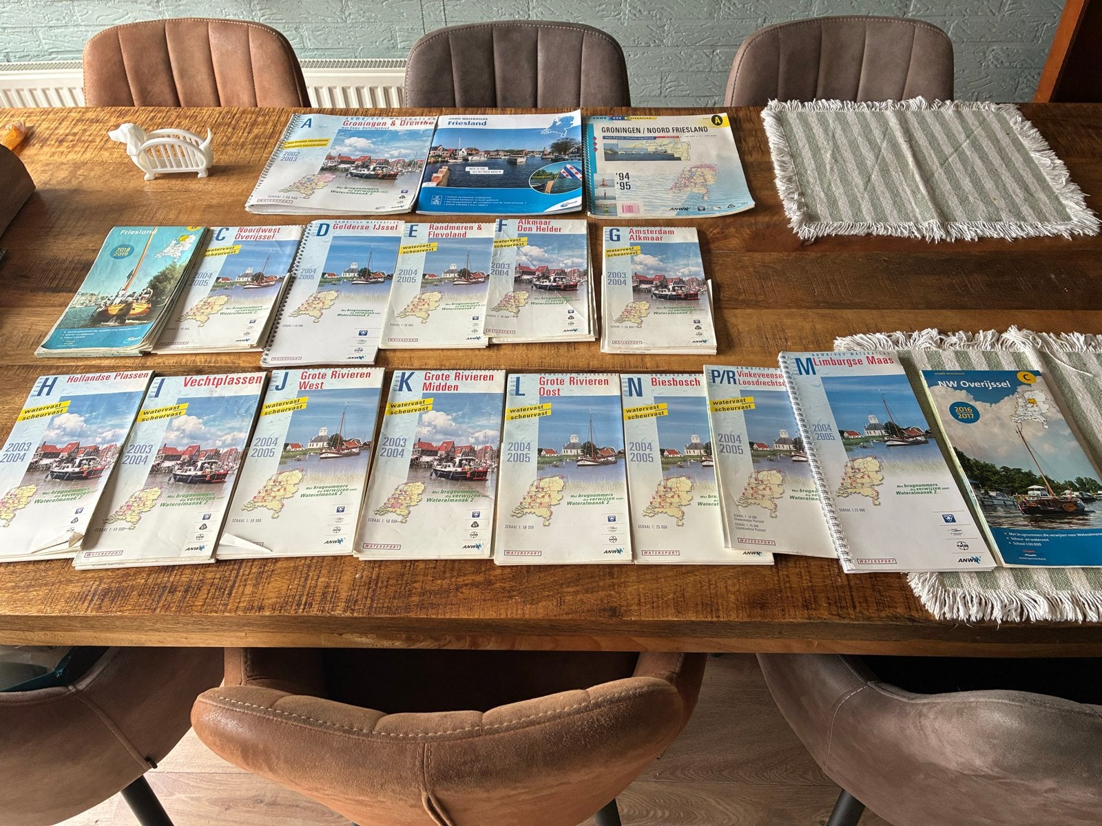 ANWB Waterkaarten Nederland - Diverse Regio's, Boeken, Gelezen, Overige atlassen, 2000 tot heden, Ophalen of Verzenden