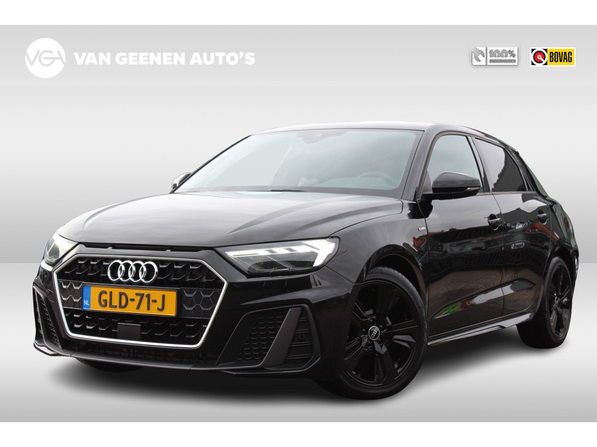 Audi A1 Sportback 35 TFSI 150Pk DSG Automaat 2x S-line | Cam, Auto's, Euro 6, 4 cilinders, 150 pk, Zwart