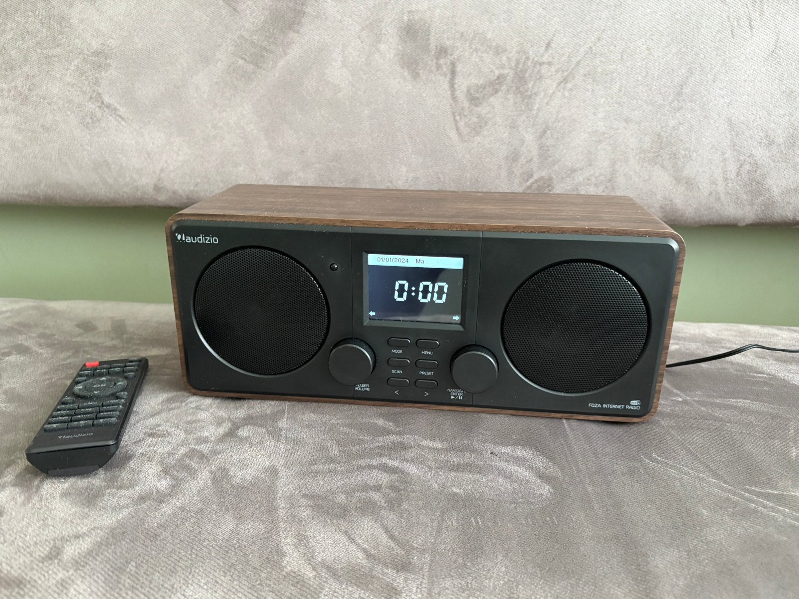 Audizio Foza all in one stereo internet radio, Ophalen of Verzenden, Zo goed als nieuw, Radio