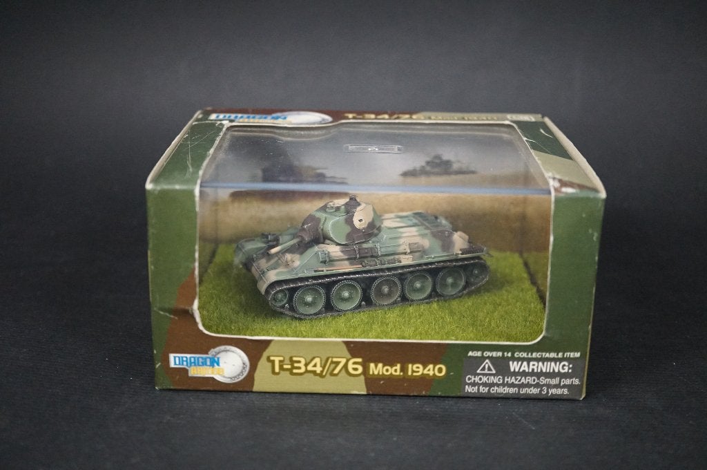 Dragon Armor T34 tank - 1/72 - TOP, Ophalen of Verzenden, Zo goed als nieuw