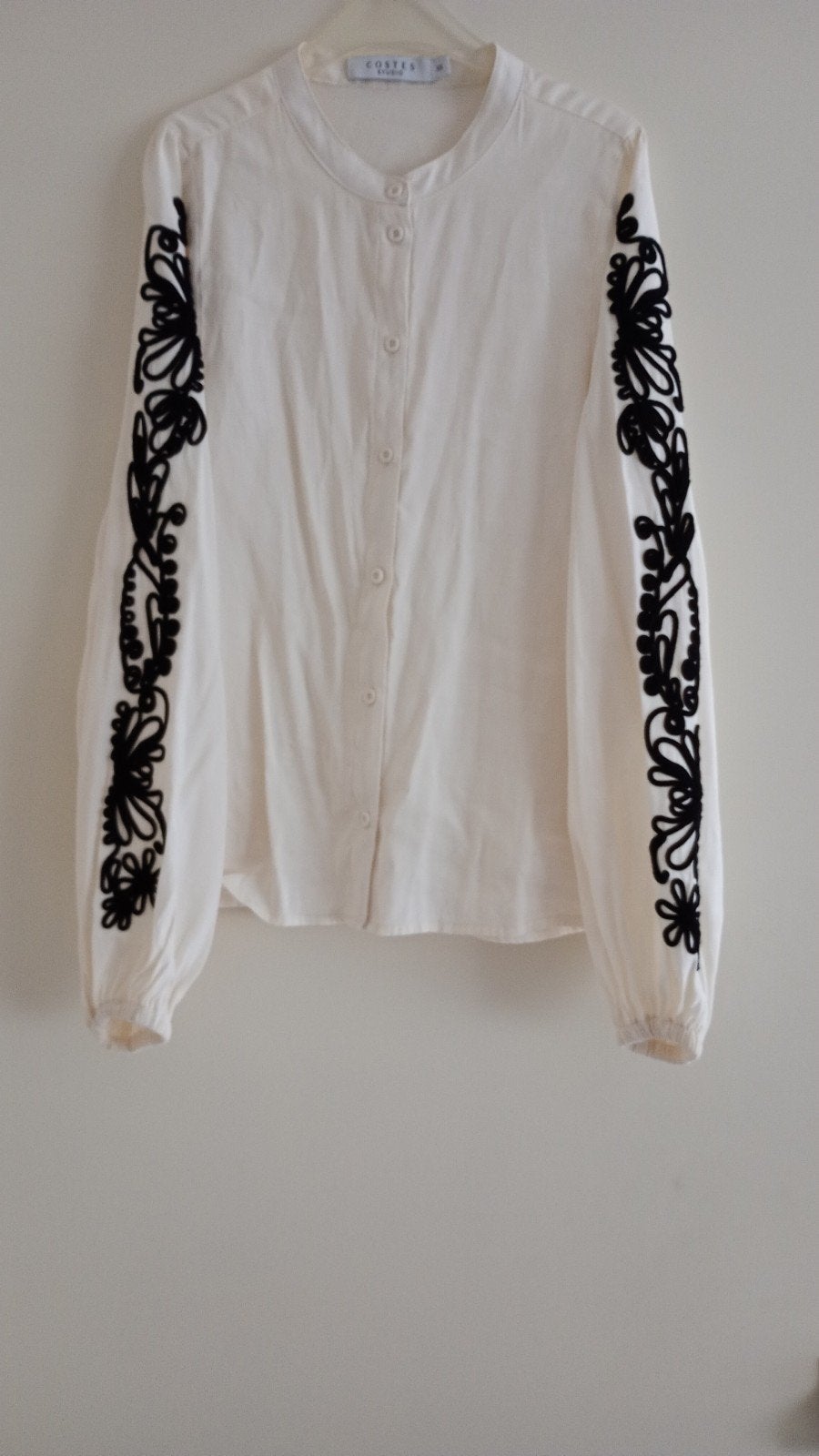 costes dames blouse XS, Ophalen of Verzenden, Zo goed als nieuw, Maat 34 (XS) of kleiner, Zwart