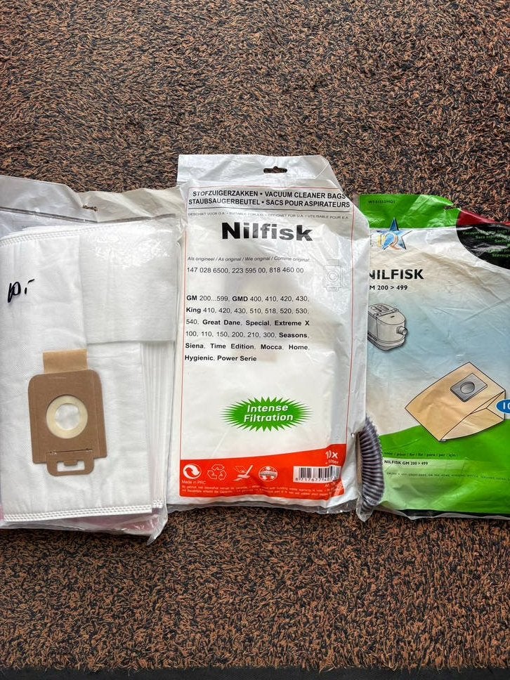 Stofzuigerzakken voor Nilfisk stofzuiger - Diverse modellen, Stofzak, Overige merken, Verzenden, Nieuw