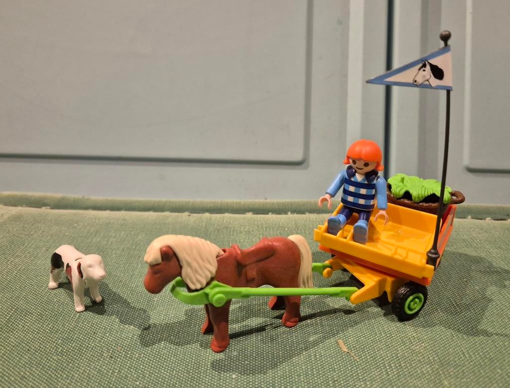 Playmobil 3118 Kinder pony koets, Ophalen, Gebruikt, Complete set