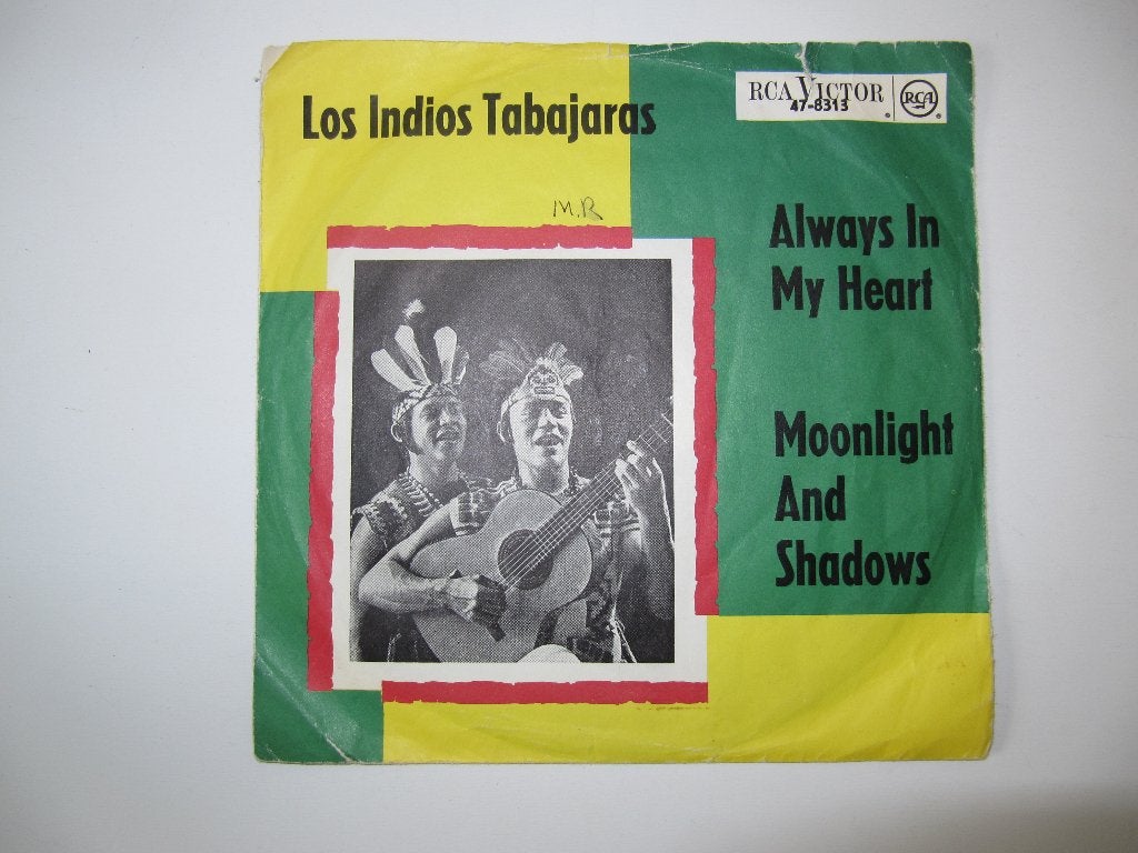 Los Indios Tabajaras = Always in my heart, Cd's en Dvd's, Vinyl Singles, Fotohoes, 7 inch, Single, Ophalen of Verzenden