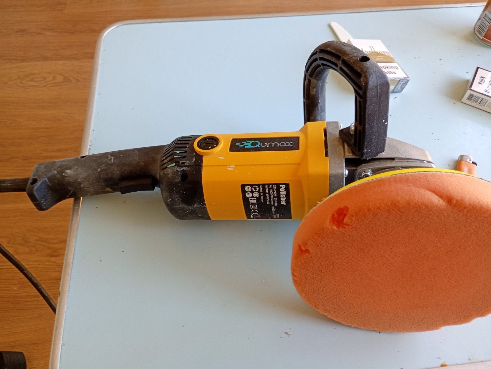 Qumax Polijstmachine - Gebruikt, Ophalen, Gebruikt, Minder dan 600 watt, Overige typen