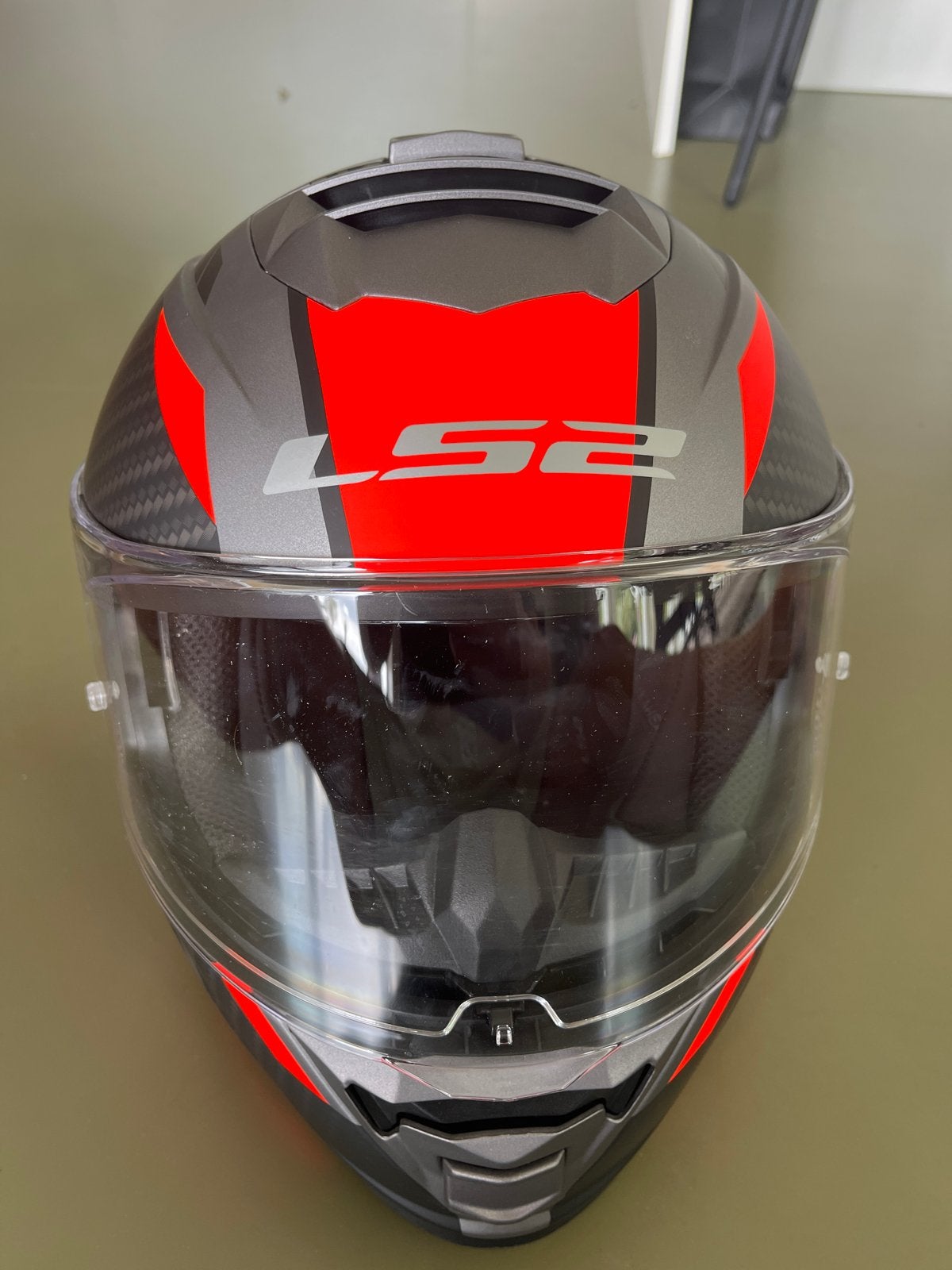 Zo goed als nieuwe LS2 helm, maat XS (53-54 cm), XS, Integraalhelm, Tweedehands, Ophalen