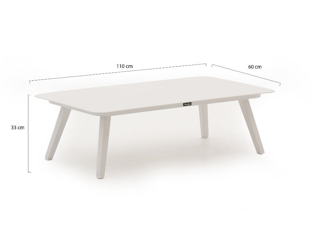 manifesto terenzo lounge tuintafel, Ophalen, Zo goed als nieuw, Rechthoekig, Aluminium