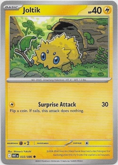 White Flare,  Joltik [common] 33/86, Verzenden, Nieuw, Losse kaart