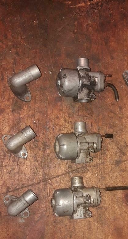 Puch Maxi Bing carburateur set 10,12 en 15mm origineel, Ophalen, Gebruikt, Carburateur