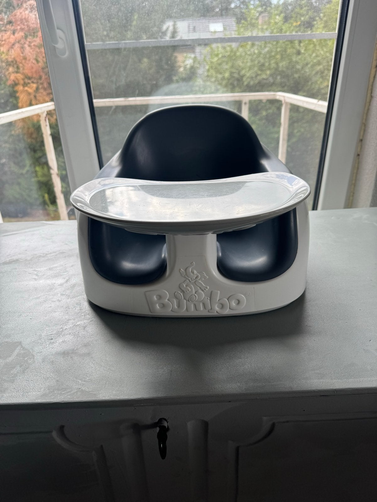 Bumbo multiseat met tafeltje, Kinderen en Baby's, Ophalen, Zo goed als nieuw, Overige typen, Afneembaar eetblad