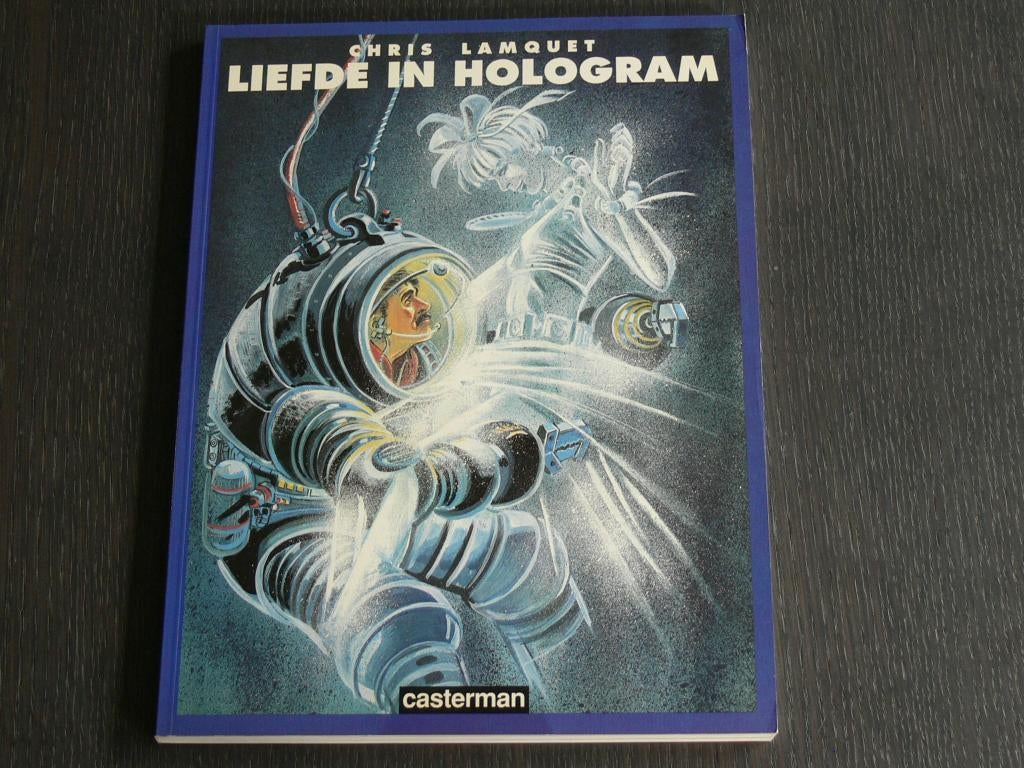 Liefde in hologram, Eén stripboek, Ophalen of Verzenden, Zo goed als nieuw