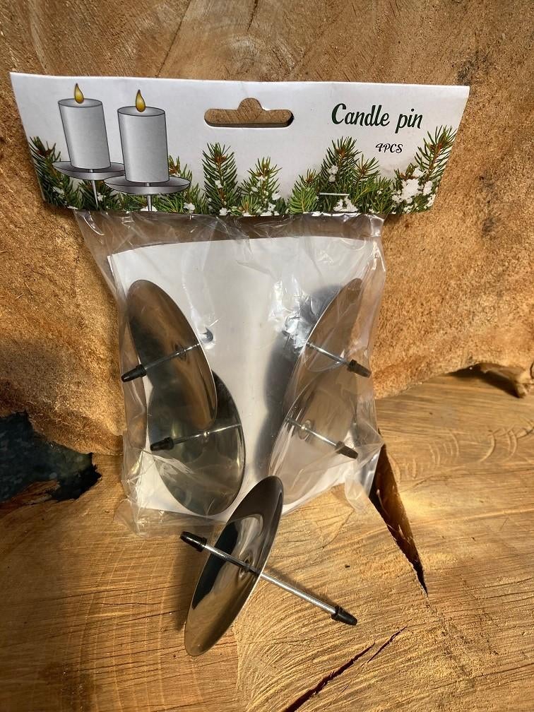 KAARSENSTEKER 7 CM IN OASE, STEEKSCHUIM VOOR BLOEMSTUK, Overige kleuren, -, -, Nieuw