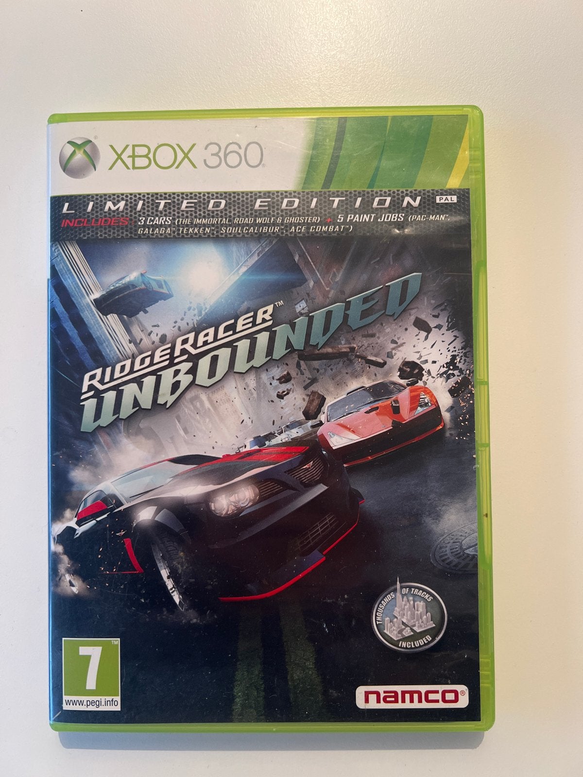 Ridge Racer Unbounded Limited Edition Xbox 360, Online, 1 speler, Racen en Vliegen, Ophalen of Verzenden