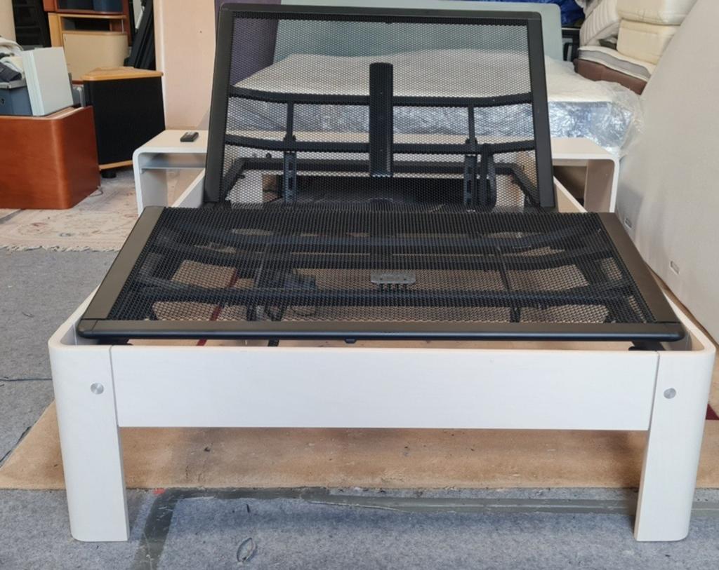 VOL ELEKTRISCHE AUPING AURONDE 100-210 /41,5CM  MET MATRAS, Gebruikt, ., 210 cm, Akbedden