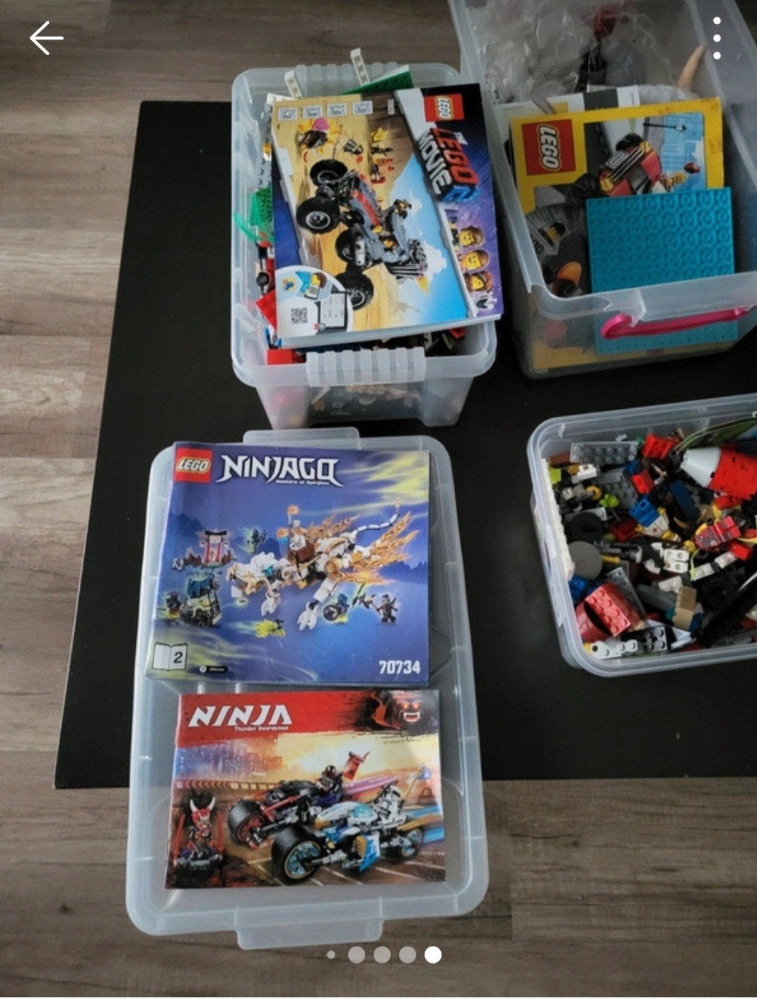 Grote partij Lego met diverse sets en instructieboekjes, Ophalen of Verzenden