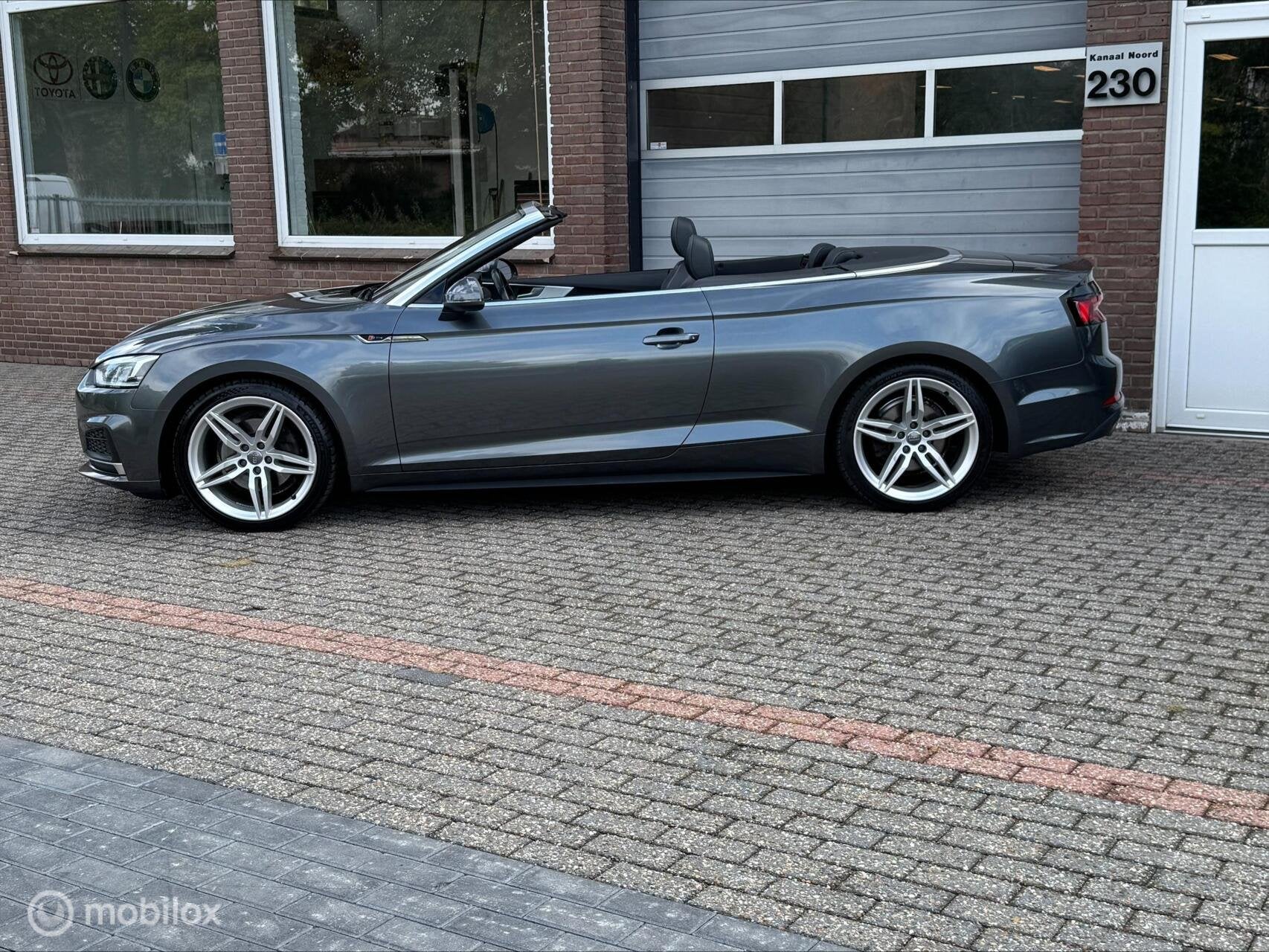 Audi A5 Cabriolet 2.0 TFSI S LINE DSG CAMERA/NAVI/STOEL.VW, Gebruikt, Euro 6, 4 stoelen, Leder