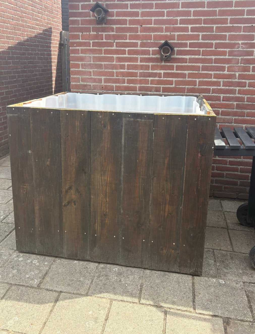 Houten Bad / Koudbad / IJsbad, Tuin en Terras, Ophalen, Gebruikt