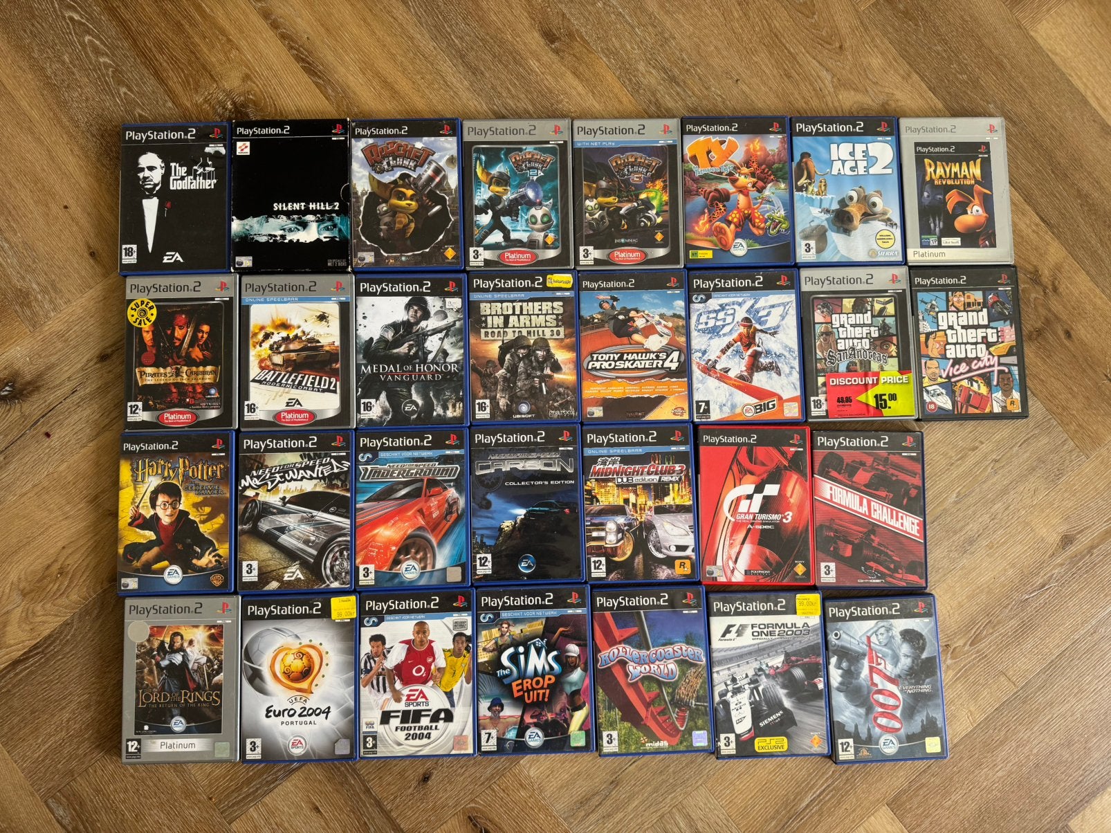 71 PS2 / PS3 / Xbox 360 games – grote collectie, Spelcomputers en Games, Ophalen, Online, Gebruikt, Overige genres