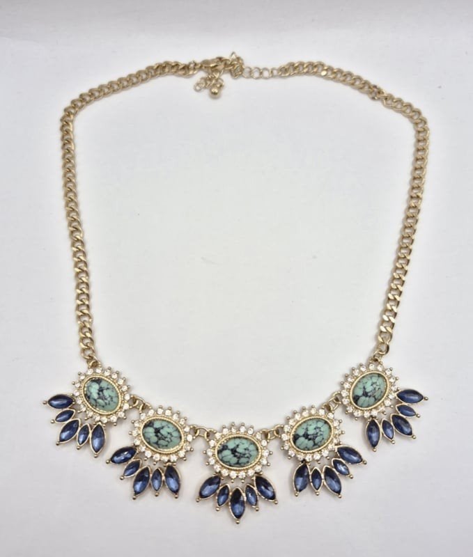 mooie collier, Overige materialen, ., Ophalen of Verzenden, Zo goed als nieuw