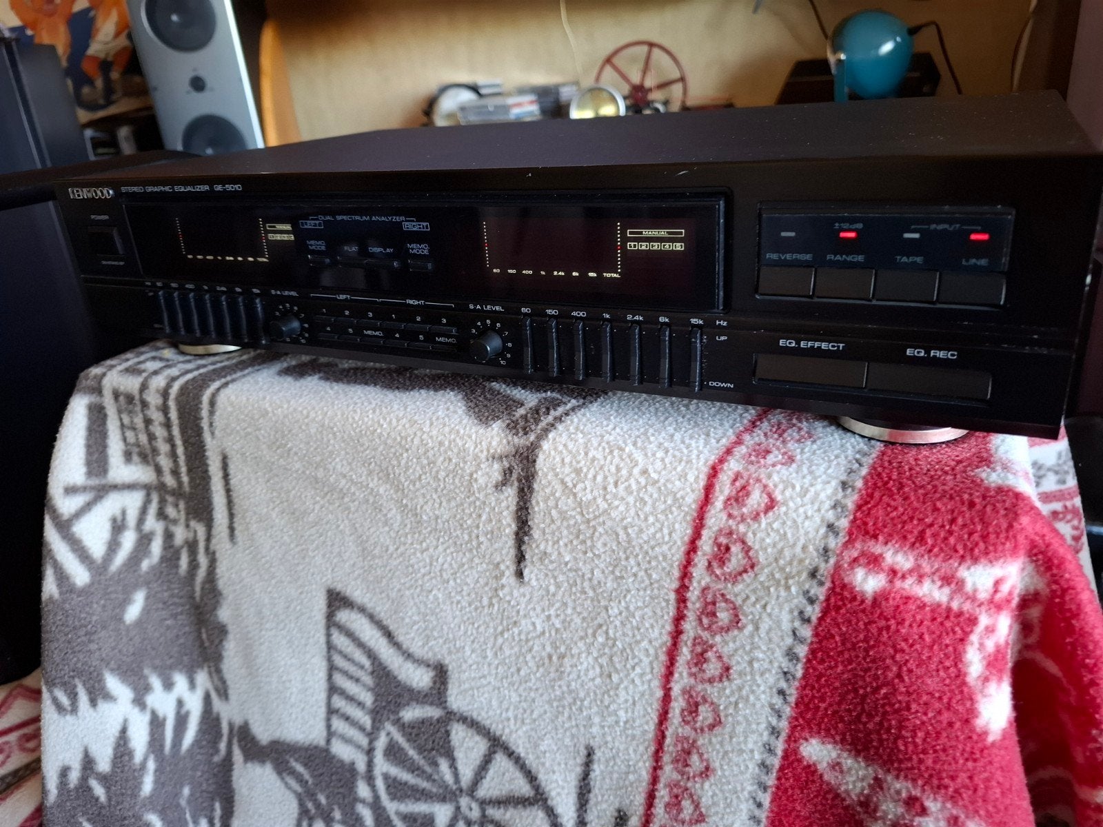 Kenwood Stereo Graphic Equalizer GE-5010, Ophalen, Gebruikt, Overige merken, Losse componenten