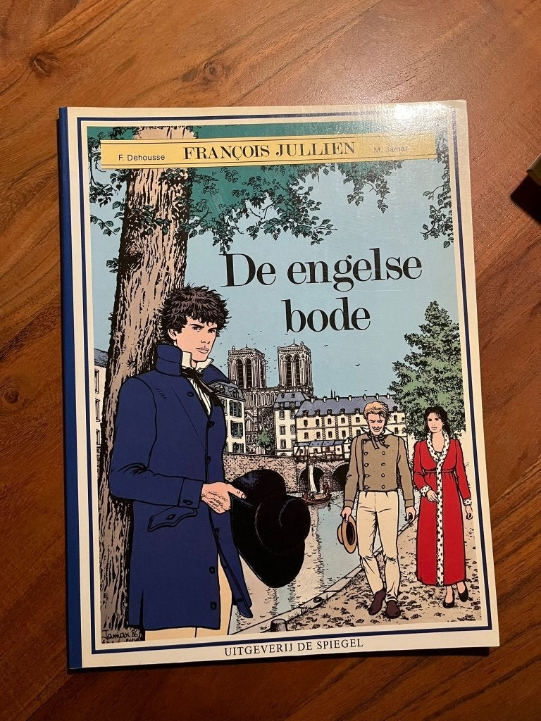 Francois Jullien – De Engelse Bode, Eén stripboek, Ophalen of Verzenden, Zo goed als nieuw