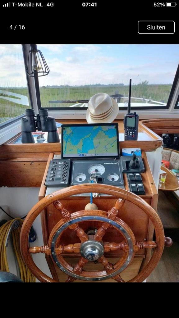 Doerak /Boot te huur Friesland met Boegschroef 500 per  week, Sloep of Motorboot