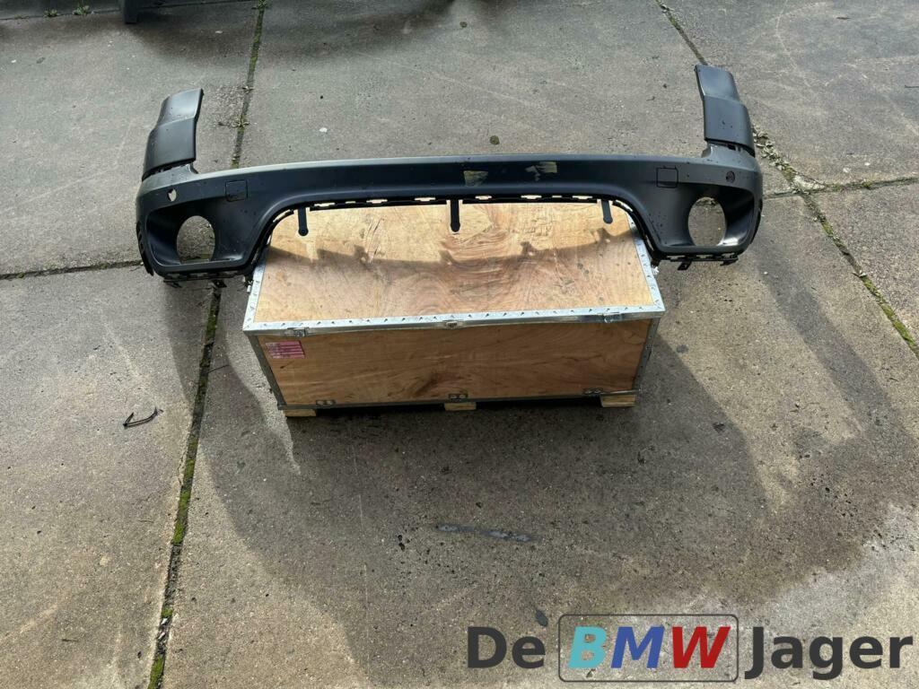 Achterbumper zwart BMW X5 E70 LCI 51127227763, Gebruikt, Ophalen of Verzenden, Achter, Bumper