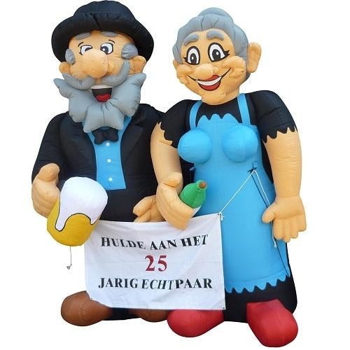 opblaasbare abraham en Sarah: andere opblaasfiguren te huur, Hobby en Vrije tijd, Ophalen, Zo goed als nieuw, Abraham of Sarah