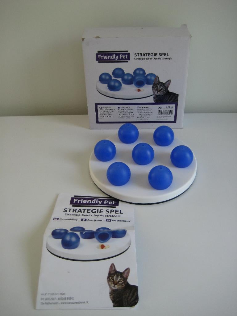 Friendly Pet strategiespel voerpuzzel voor kat of hond, Dieren en Toebehoren, Ophalen of Verzenden, Gebruikt