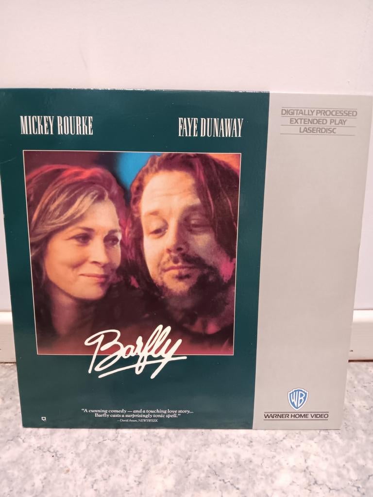 Laserdisc barfly, Cd's en Dvd's, 1960 tot 1980, Alle leeftijden, Ophalen of Verzenden, Zo goed als nieuw