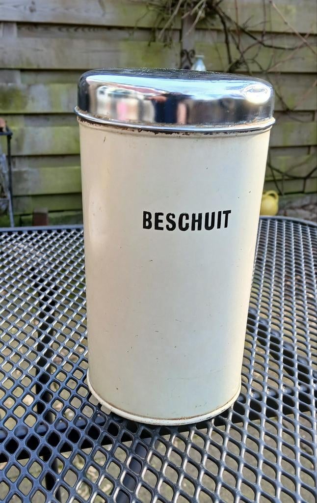 Brabantia beschuitbus, Verzamelen, Blikken, Ophalen of Verzenden, Gebruikt, Overige