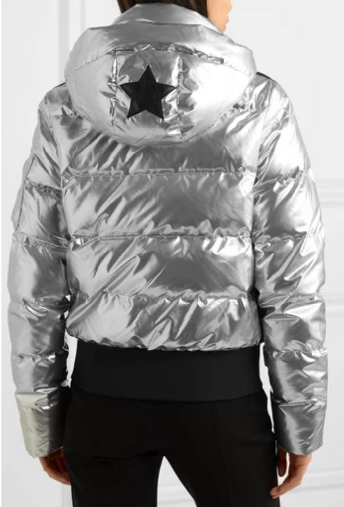 Goldbergh ski jas bomber zilver maat 38 nieuwstaat, Verzenden, Zo goed als nieuw, Maat 38/40 (M), Overige kleuren