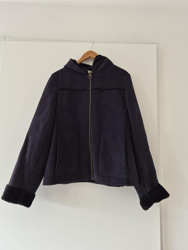 Jas Miss Etam maat XL - Outdoor - Winter, Kleding | Dames, Jassen | Winter, Zwart, Maat 46/48 (XL) of groter, Ophalen of Verzenden
