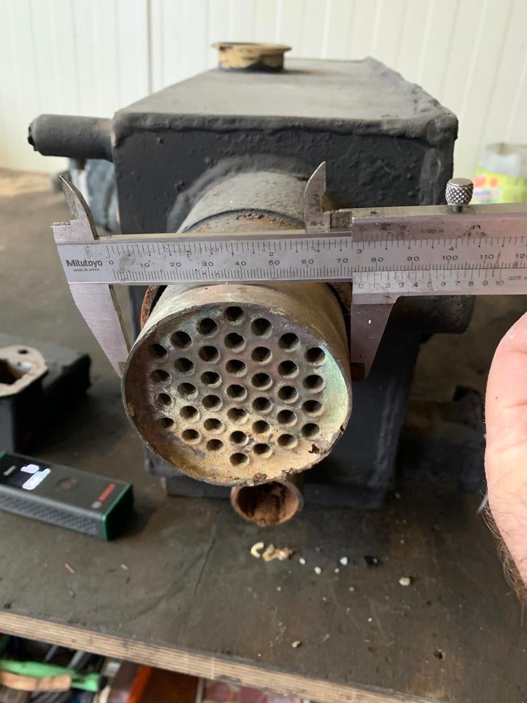 warmtewisselaar peugeot indenor, Ophalen