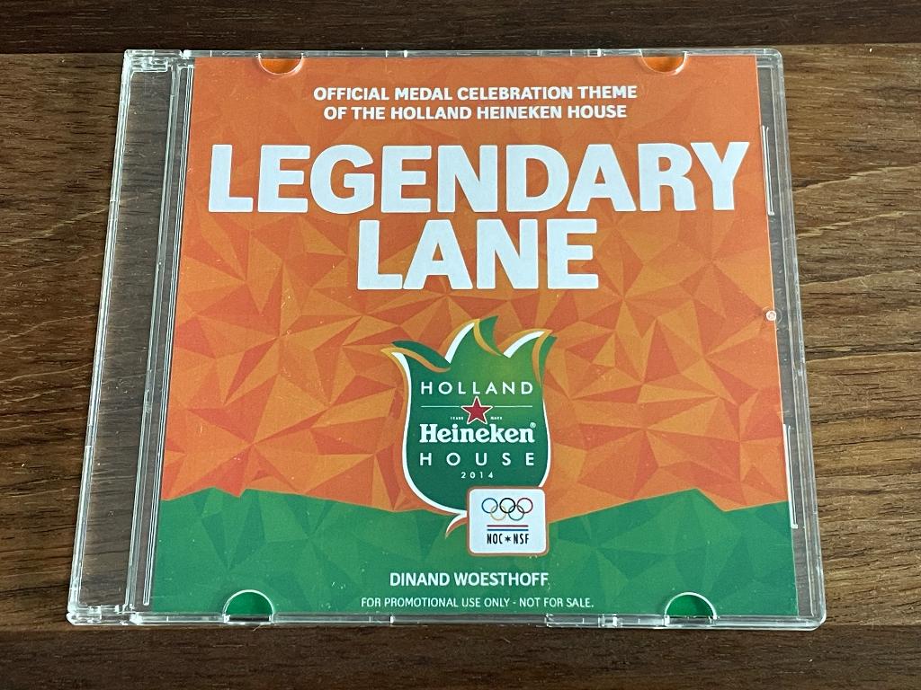 Cd Single Promo Dinand Woesthoff Kane Legendary Lane ZGAN, Cd's en Dvd's, 1 single, Ophalen of Verzenden, Zo goed als nieuw, Rock en Metal