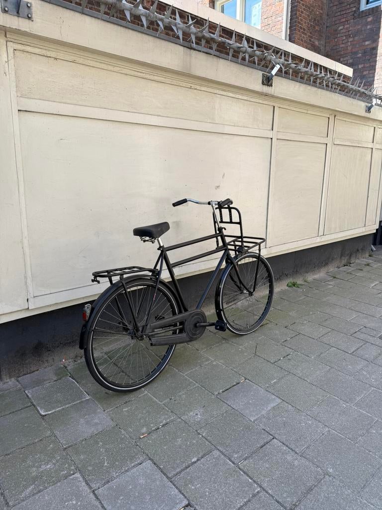Herenfiets met voordrager 61cm, Fietsen en Brommers, Fietsen | Dames | Damesfietsen, Ophalen of Verzenden, Batavus