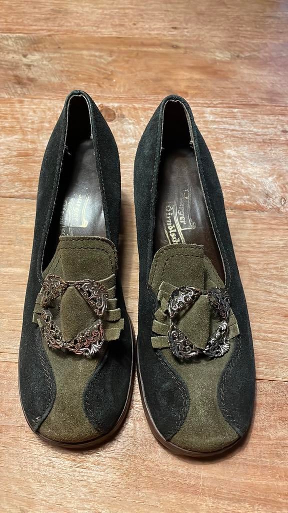 Dirndl schoenen, Zwart, Overige typen, Ophalen of Verzenden, Gedragen