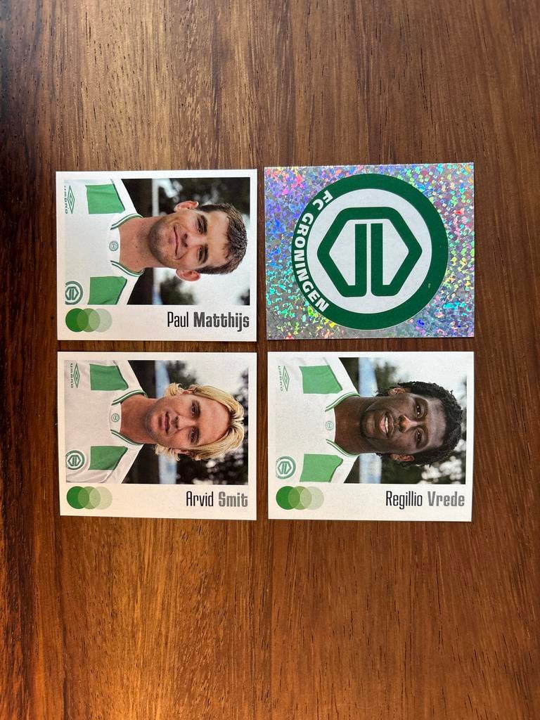 FC Groningen Panini Voetbal 04 Spelerskaarten, Ophalen of Verzenden, Nieuw, Stickers en Plaatjes