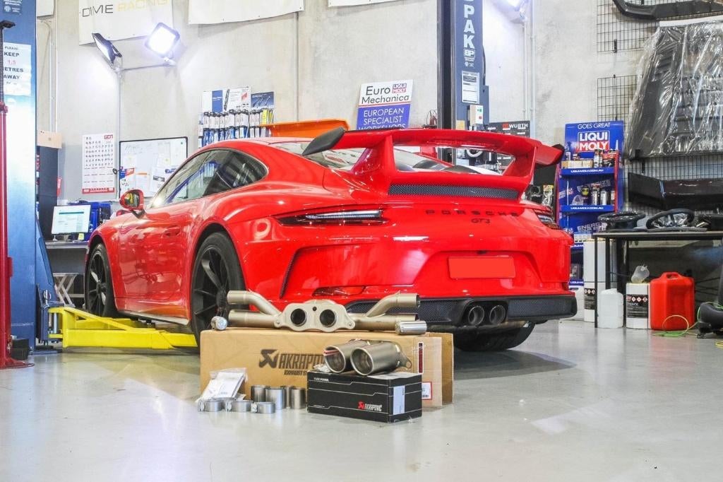 Akrapovic Titanium uitlaatsysteem - Porsche 911 GT3 18-19