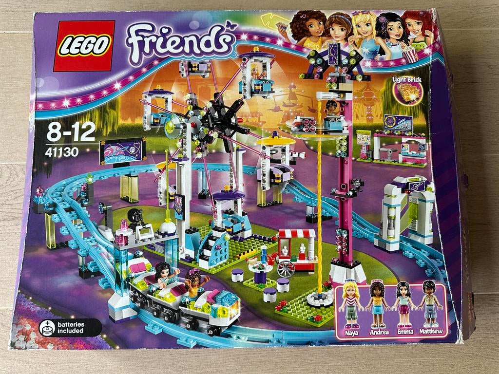 Lego Friends Pretpark - Complete Set, Kinderen en Baby's, Speelgoed | Duplo en Lego, Ophalen of Verzenden, Zo goed als nieuw, Complete set
