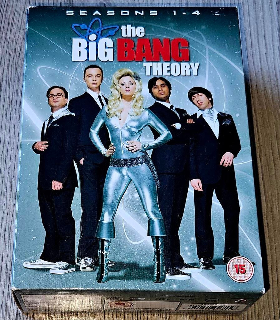 The Big Bang Theory - Seizoenen 1-4 - 12DVD Boxset, Alle leeftijden, Boxset, Ophalen of Verzenden, Zo goed als nieuw