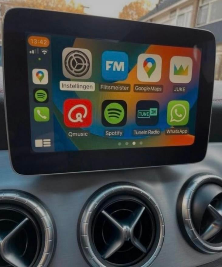Activeren Carplay en Andriod Mercedes 2016 2017, Auto diversen, Autonavigatie, Nieuw, Ophalen